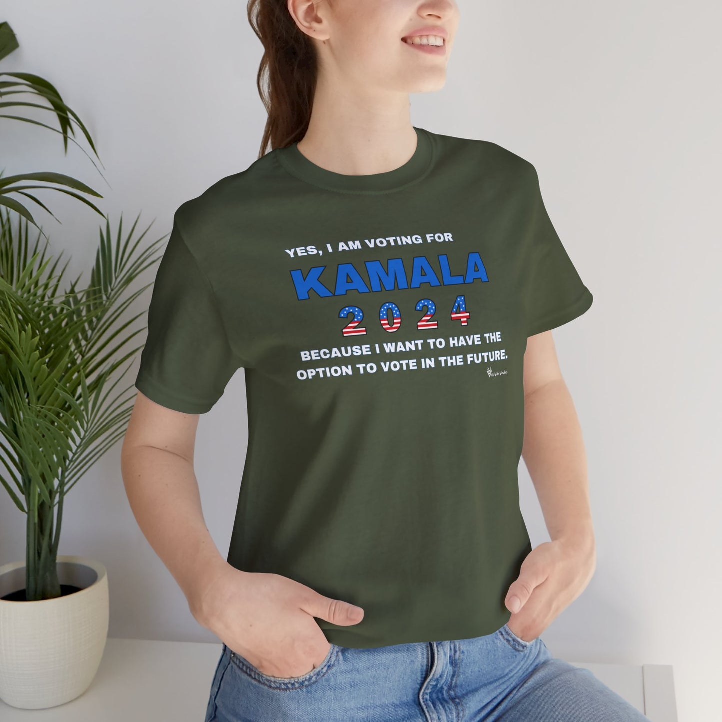 Yes, I am Voting For Kamala Jersey Tee