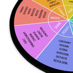 Wheel of Emotions Mouse Pad