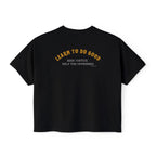 Boxy Cropped Tee- I Hope You Get What You Voted For