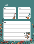 4-Month ADHD Planner & Organizer