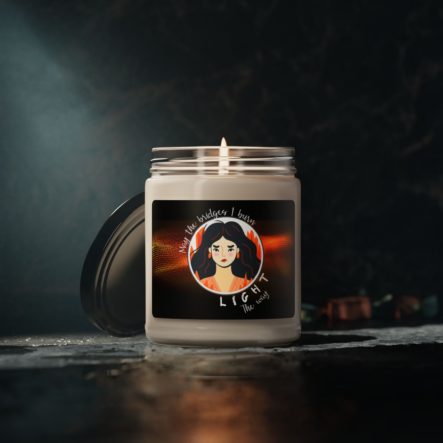 **Burning Bridges** Scented Soy Candle