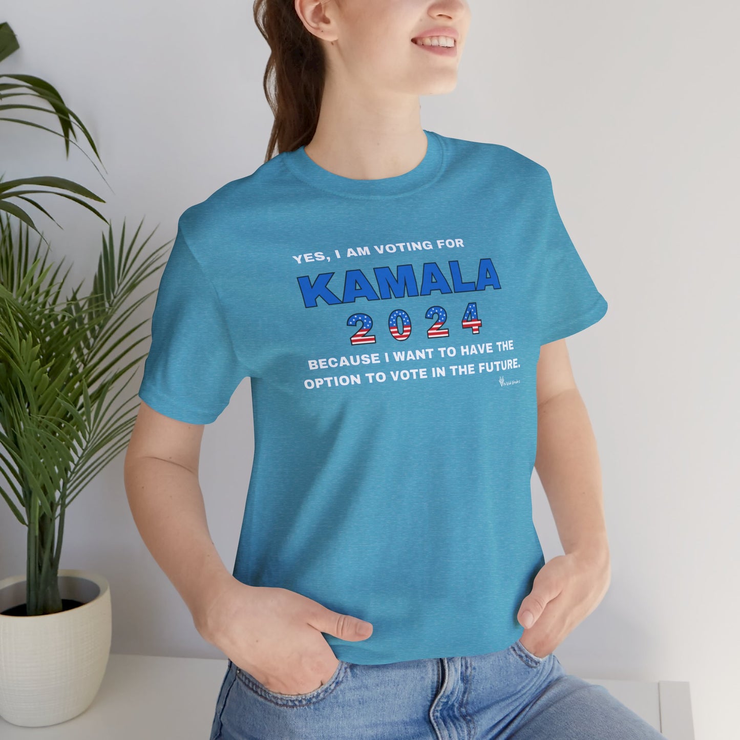 Yes, I am Voting For Kamala Jersey Tee