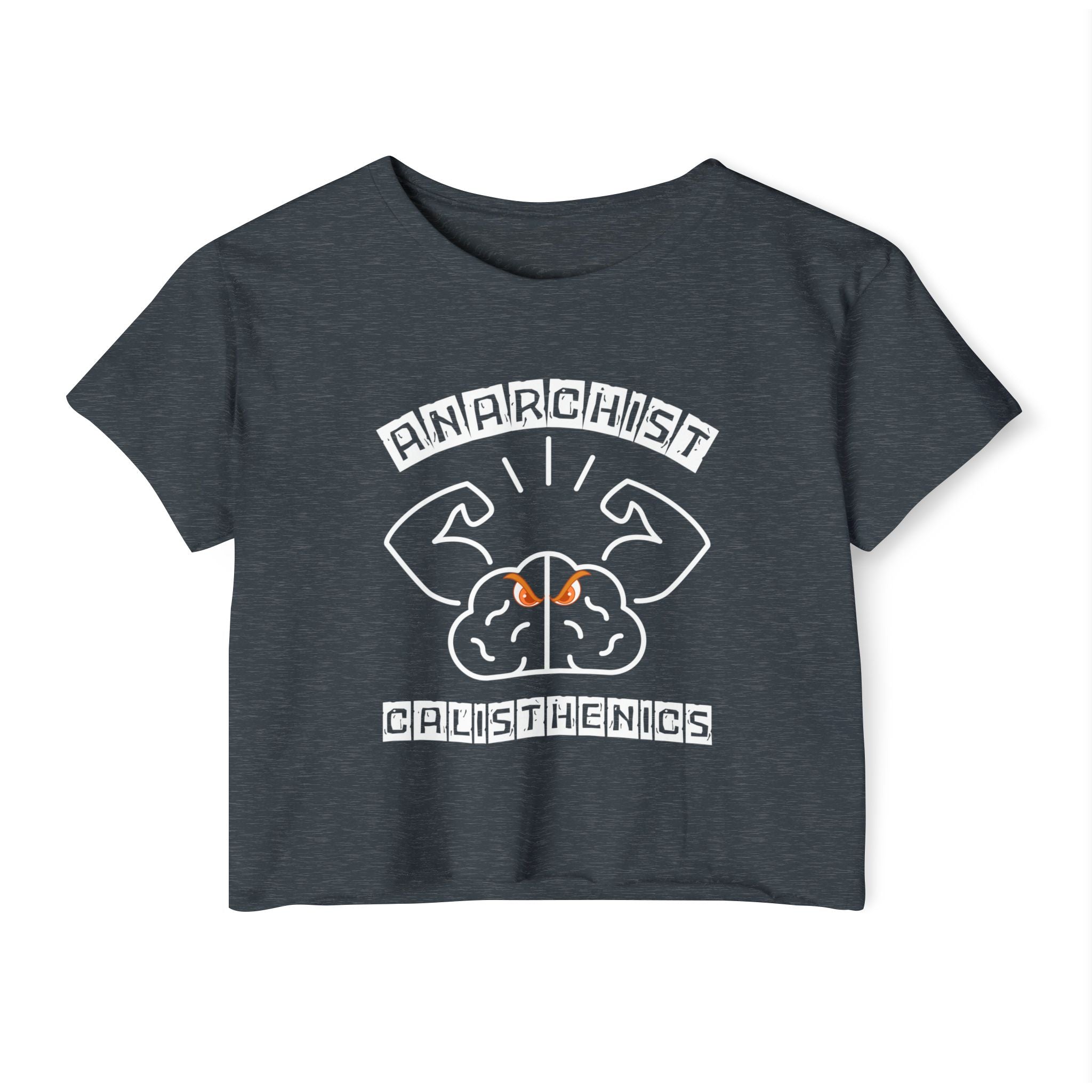 Anarchist Calisthenics Crop Tee