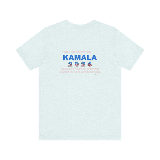 Cat Lady For Kamala Jersey Tee