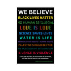 We Believe Vinyl Decal