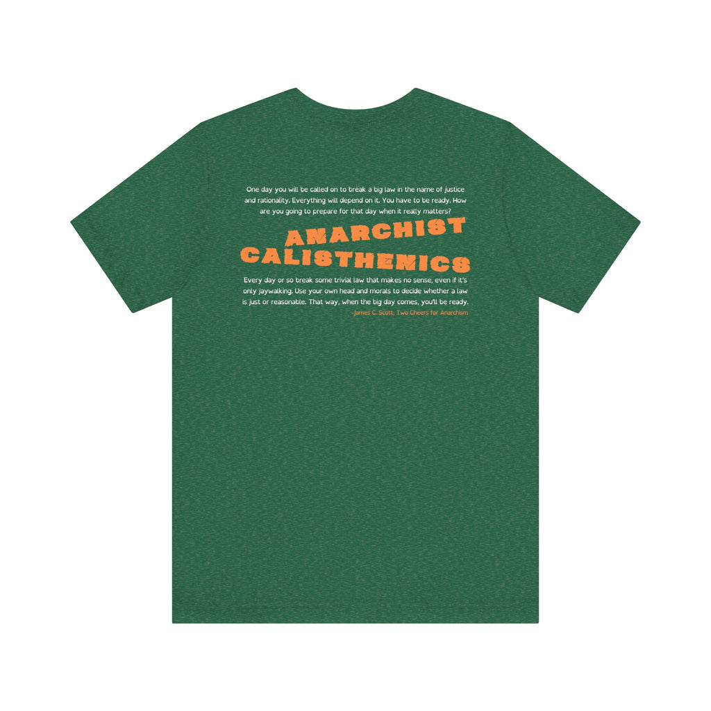 Anarchist Calisthenics- Jersey Short Sleeve Tee