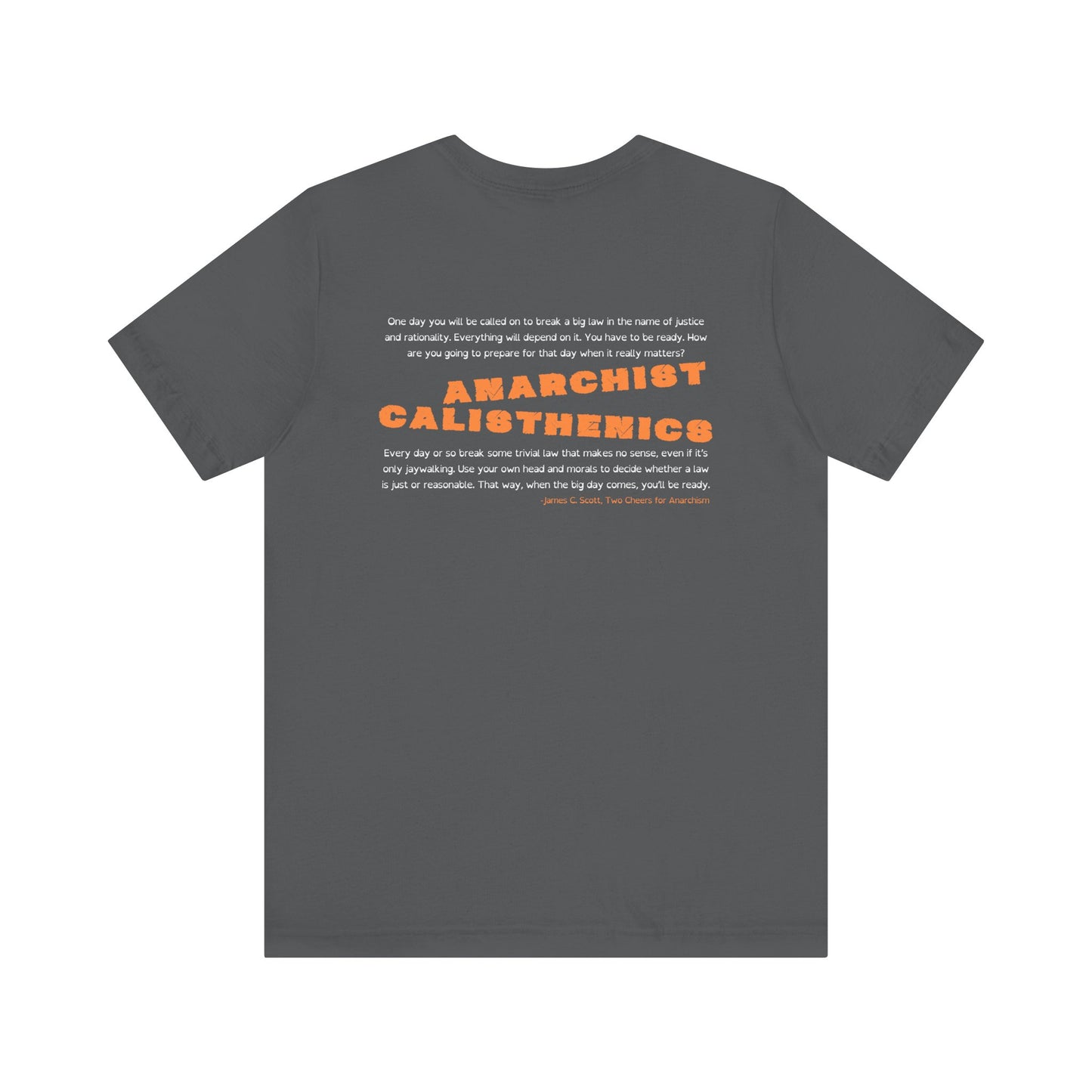 Anarchist Calisthenics- Jersey Short Sleeve Tee