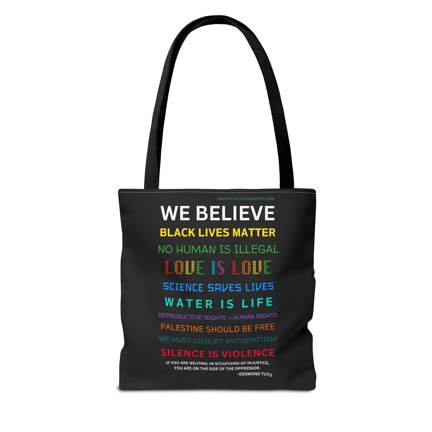 We Believe Tote- 3 sizes