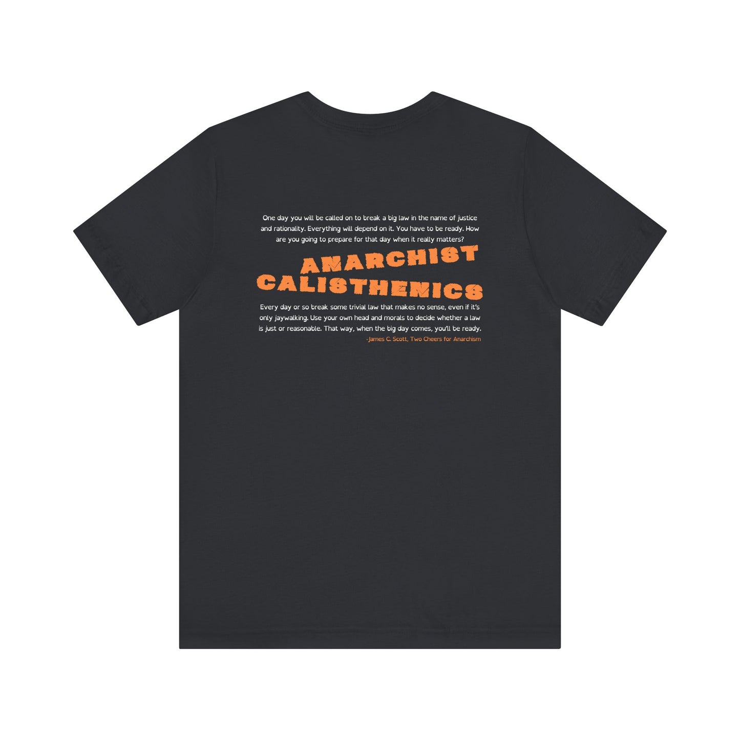 Anarchist Calisthenics- Jersey Short Sleeve Tee