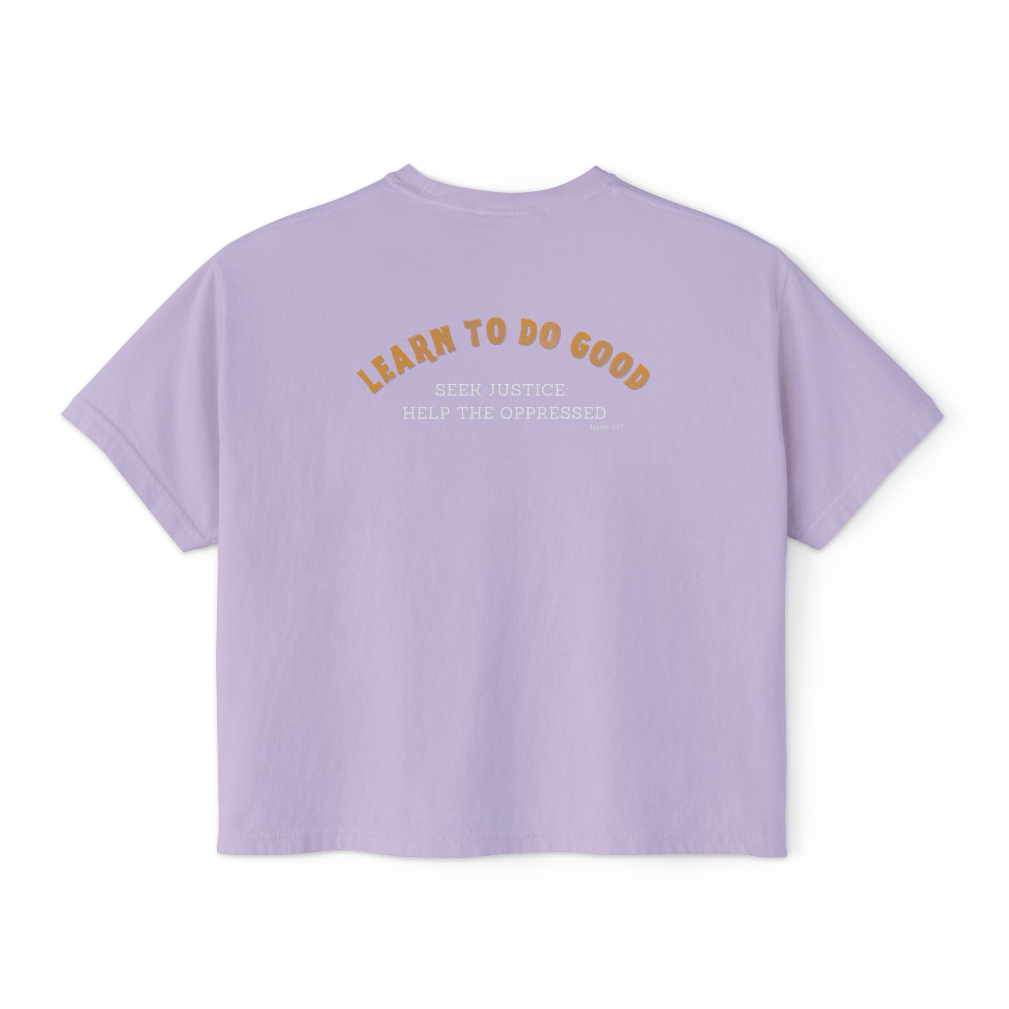 Boxy Cropped Tee- I Hope You Get What You Voted For