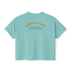 Boxy Cropped Tee- I Hope You Get What You Voted For