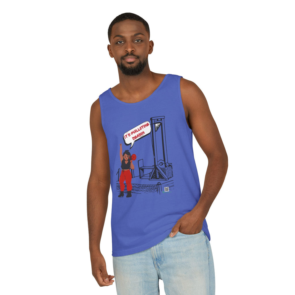 Guillotine Season Tank Top – Anti-Fascist Protest Apparel