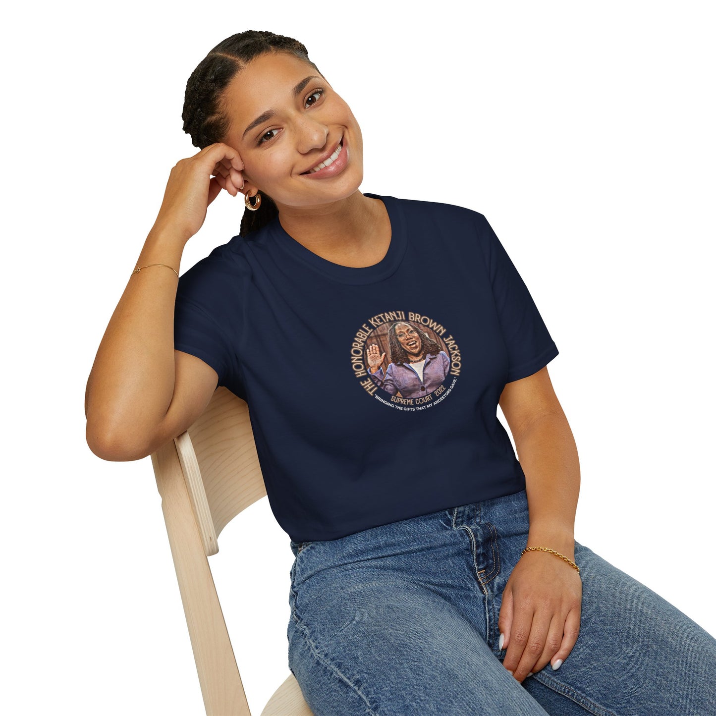 Honorable Ketanji Brown Jackson Jersey Tee- Supporting Healing Justice SB