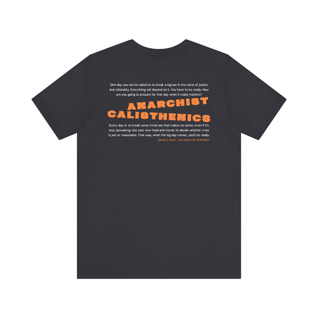 Anarchist Calisthenics- Jersey Short Sleeve Tee
