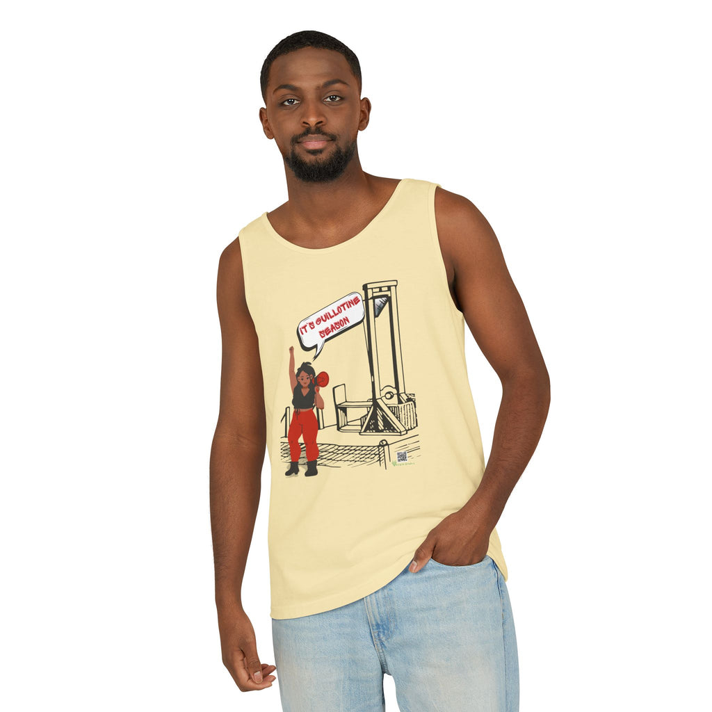 Guillotine Season Tank Top – Anti-Fascist Protest Apparel