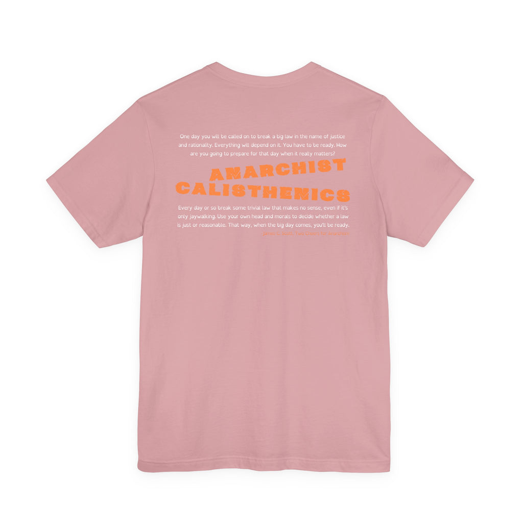 Anarchist Calisthenics- Jersey Short Sleeve Tee