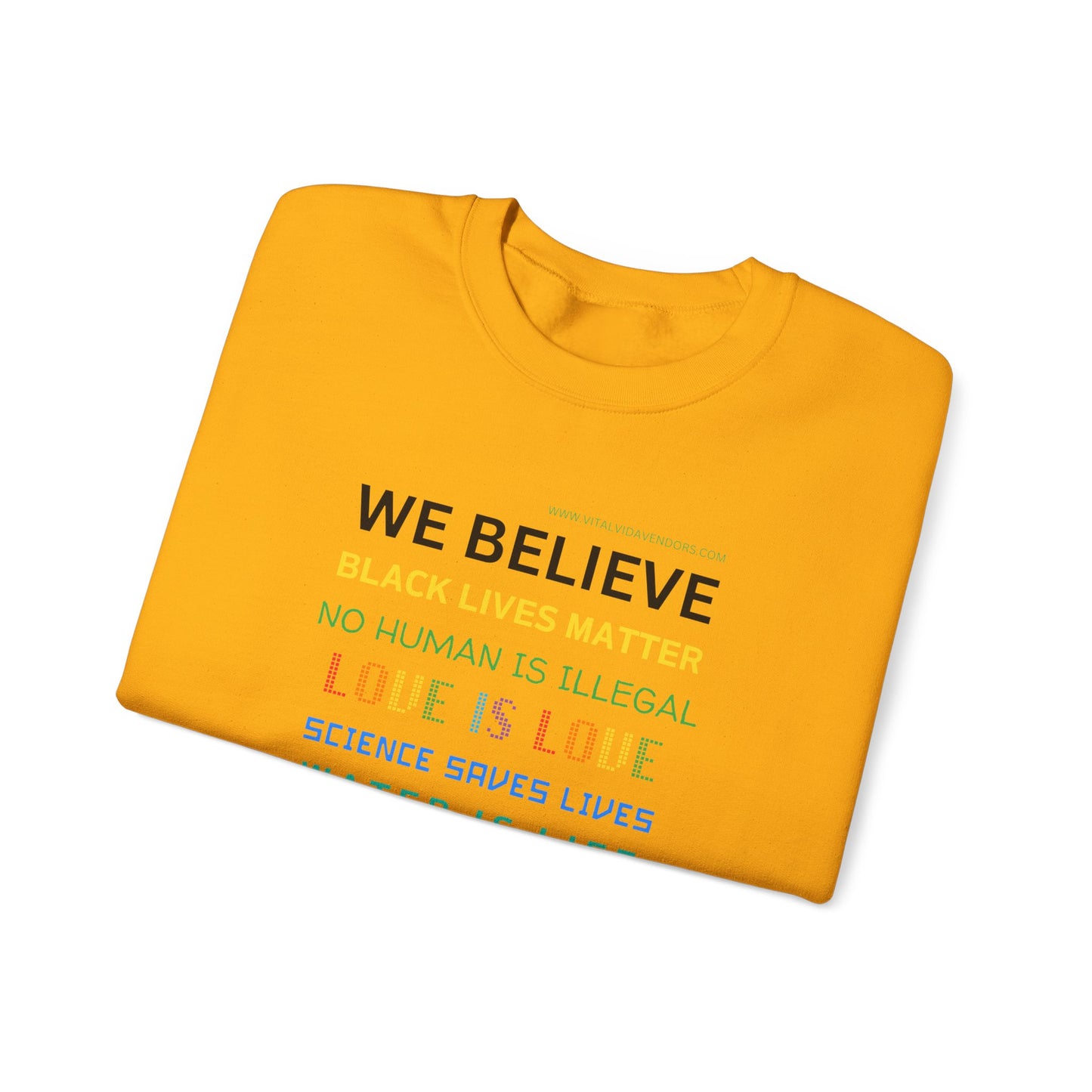 We Believe Heavy Blend™ Crew Sweatshirt