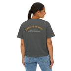 Boxy Cropped Tee- I Hope You Get What You Voted For