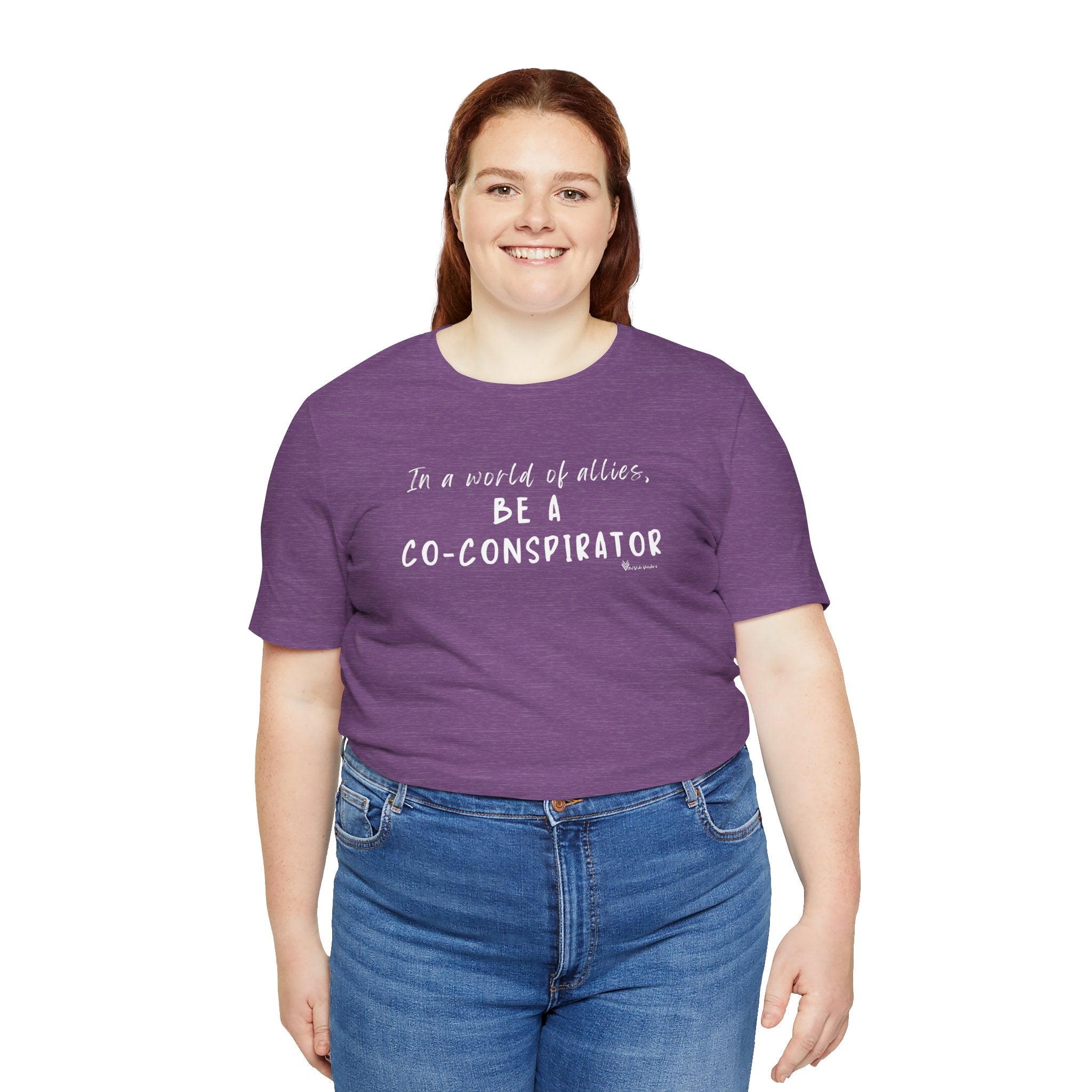 In a World of Allies, Be a Co-Conspirator- Jersey Tee