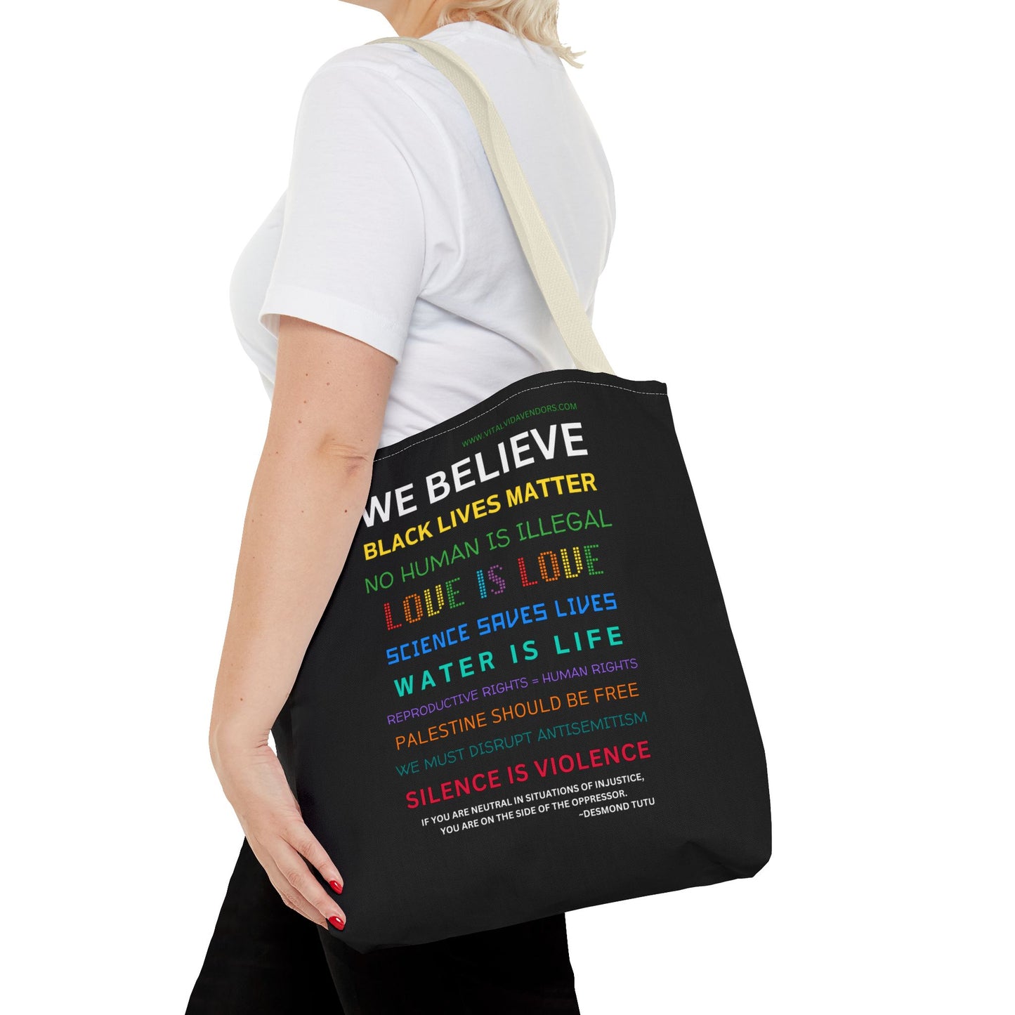 We Believe Tote- 3 sizes