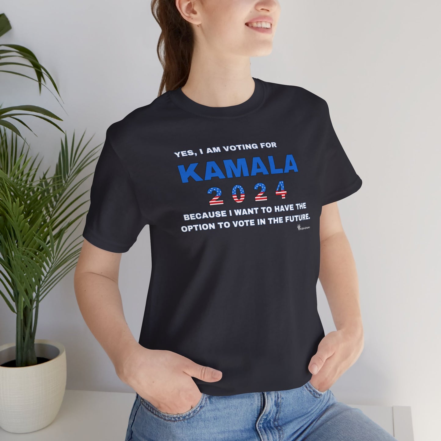 Yes, I am Voting For Kamala Jersey Tee