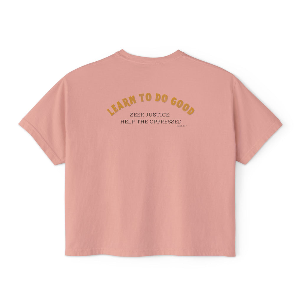 Boxy Cropped Tee- I Hope You Get What You Voted For