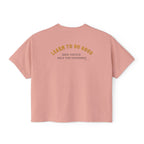 Boxy Cropped Tee- I Hope You Get What You Voted For