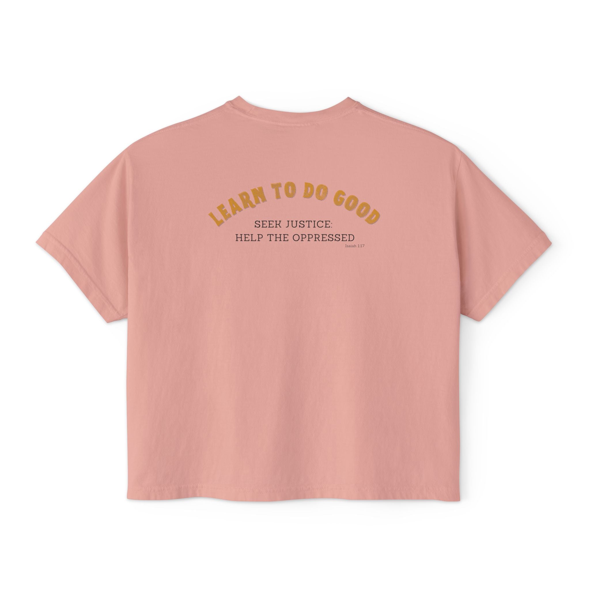 Boxy Cropped Tee- I Hope You Get What You Voted For