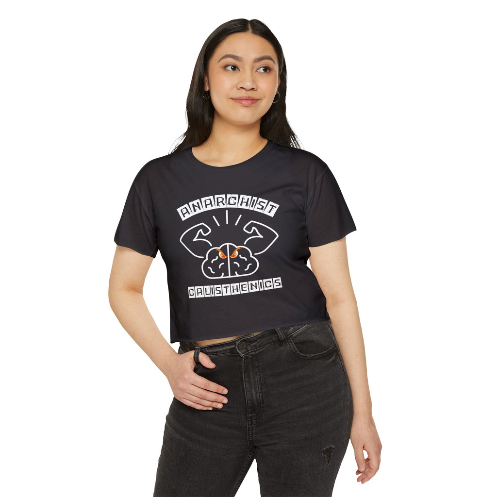 Anarchist Calisthenics Crop Tee