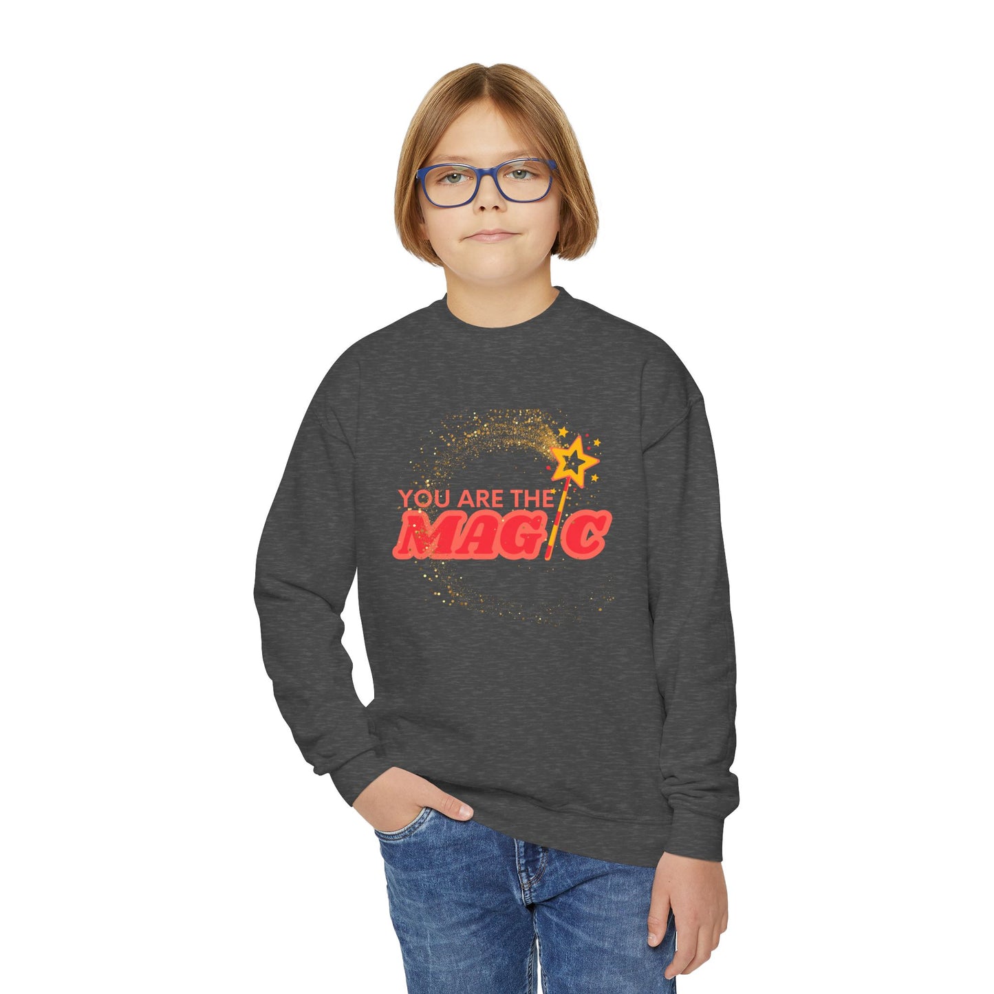 You Are The Magic- Youth Crewneck Sweatshirt