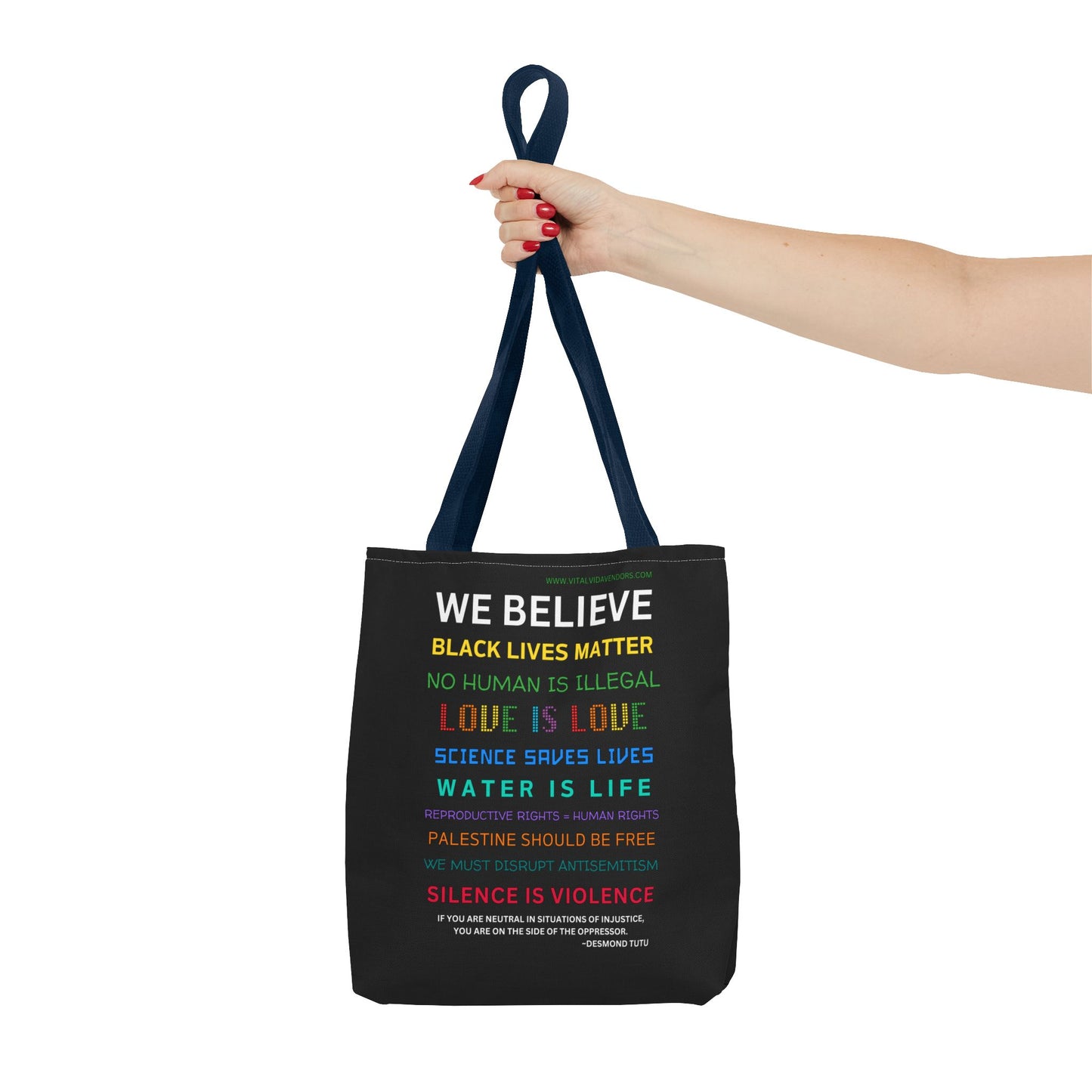 We Believe Tote- 3 sizes