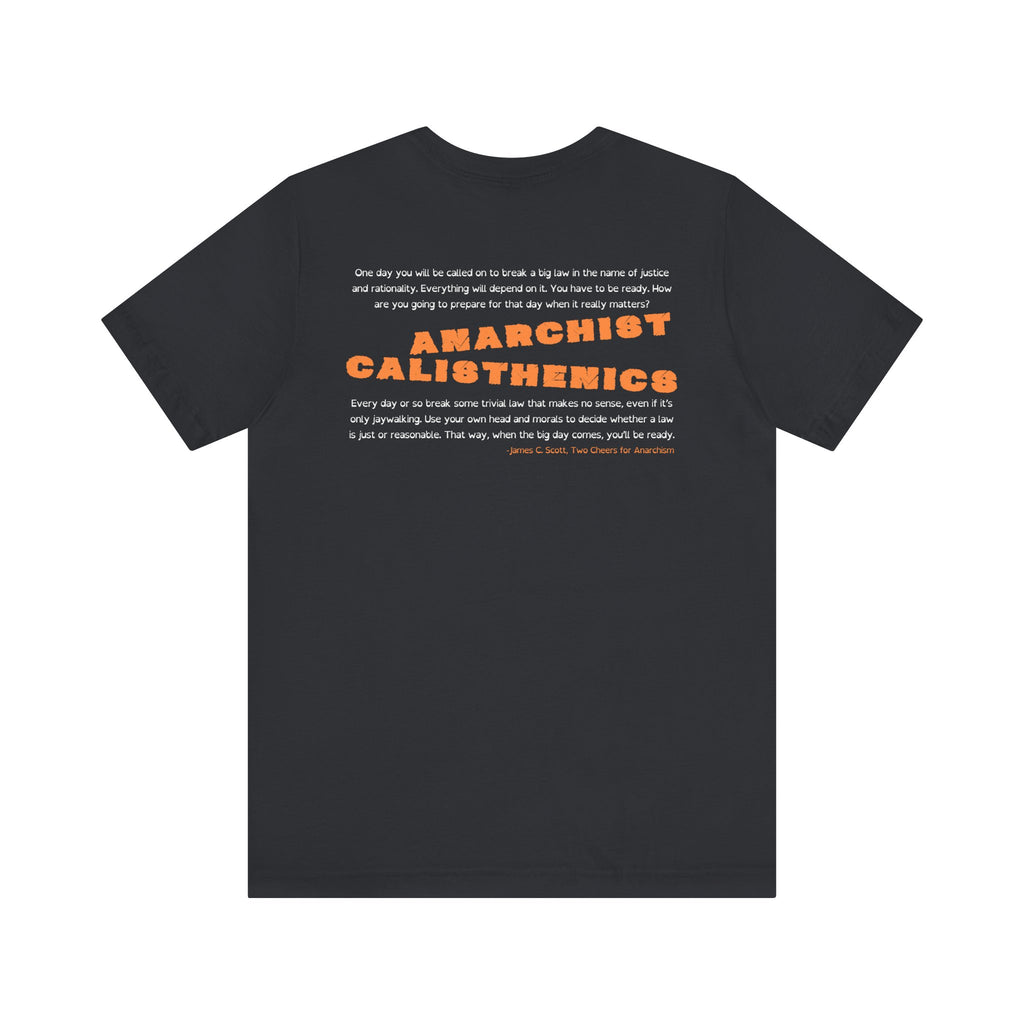 Anarchist Calisthenics- Jersey Short Sleeve Tee
