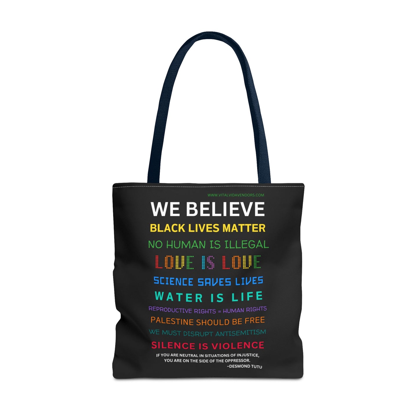 We Believe Tote- 3 sizes