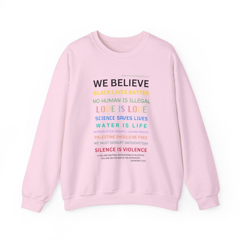 We Believe Heavy Blend™ Crew Sweatshirt