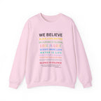 We Believe Heavy Blend™ Crew Sweatshirt