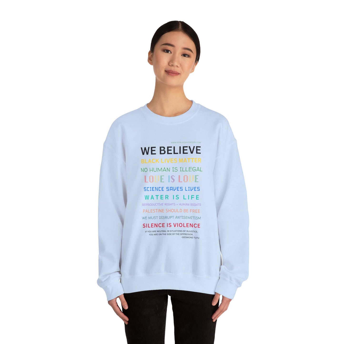 We Believe Heavy Blend™ Crew Sweatshirt