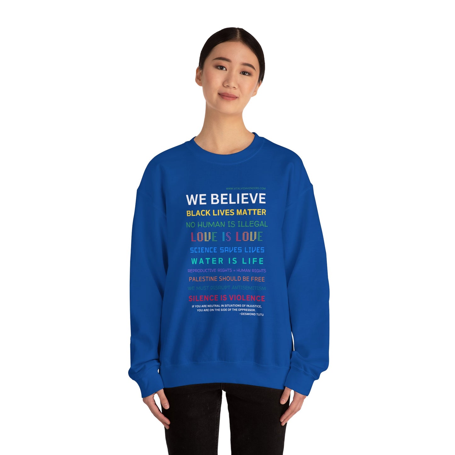 We Believe Heavy Blend™ Crew Sweatshirt