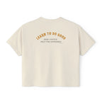 Boxy Cropped Tee- I Hope You Get What You Voted For