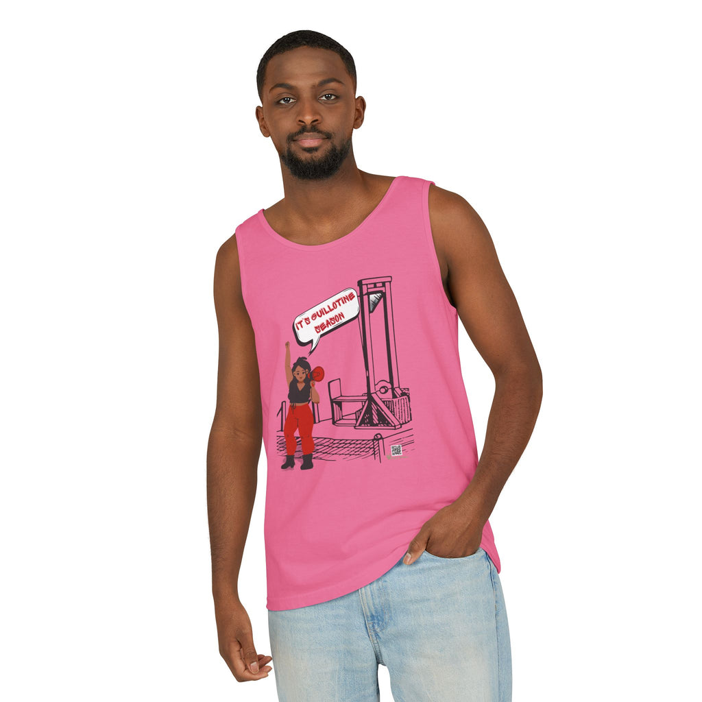Guillotine Season Tank Top – Anti-Fascist Protest Apparel
