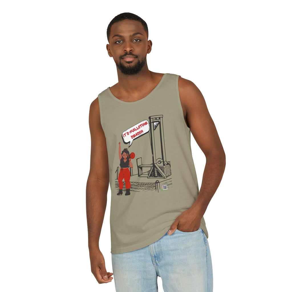 Guillotine Season Tank Top – Anti-Fascist Protest Apparel