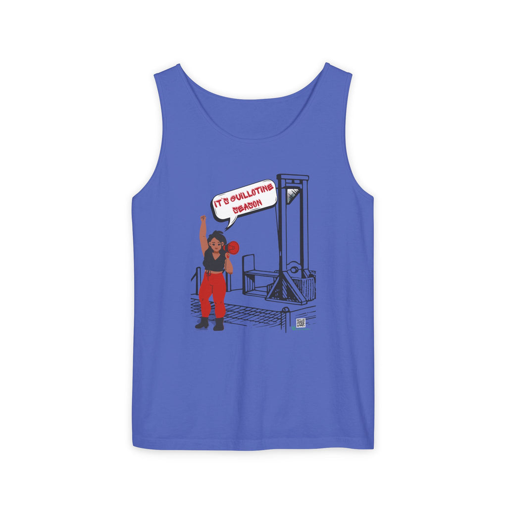 Guillotine Season Tank Top – Anti-Fascist Protest Apparel