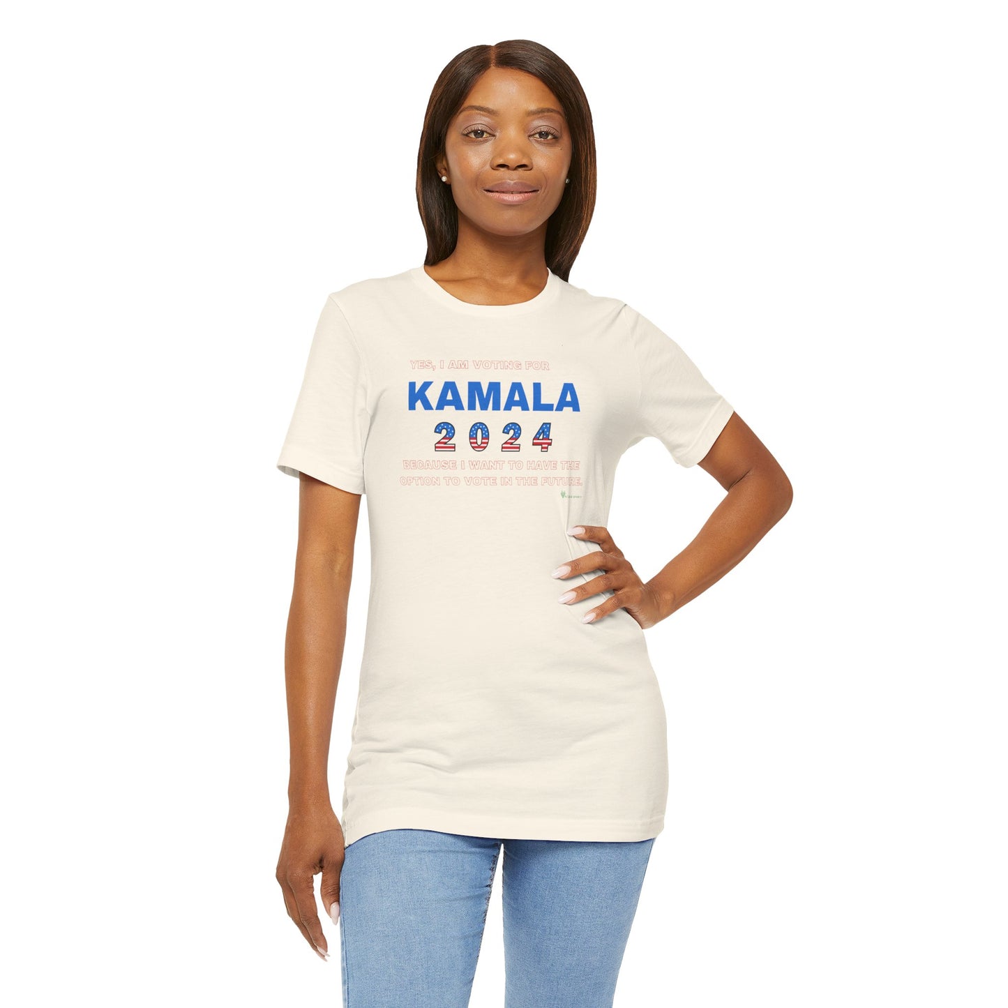 Yes, I am Voting For Kamala Jersey Tee