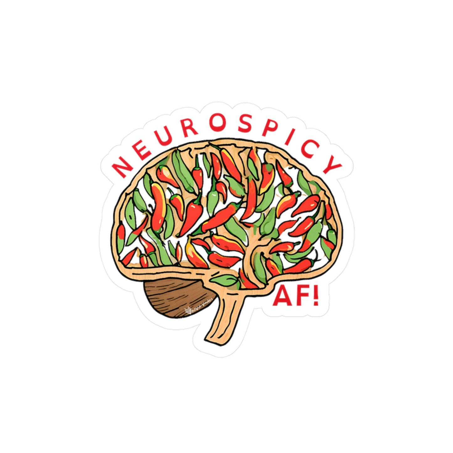 Neurospicy- Vinyl Decal