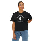 Boxy Cropped Tee- I Hope You Get What You Voted For