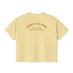 Boxy Cropped Tee- I Hope You Get What You Voted For