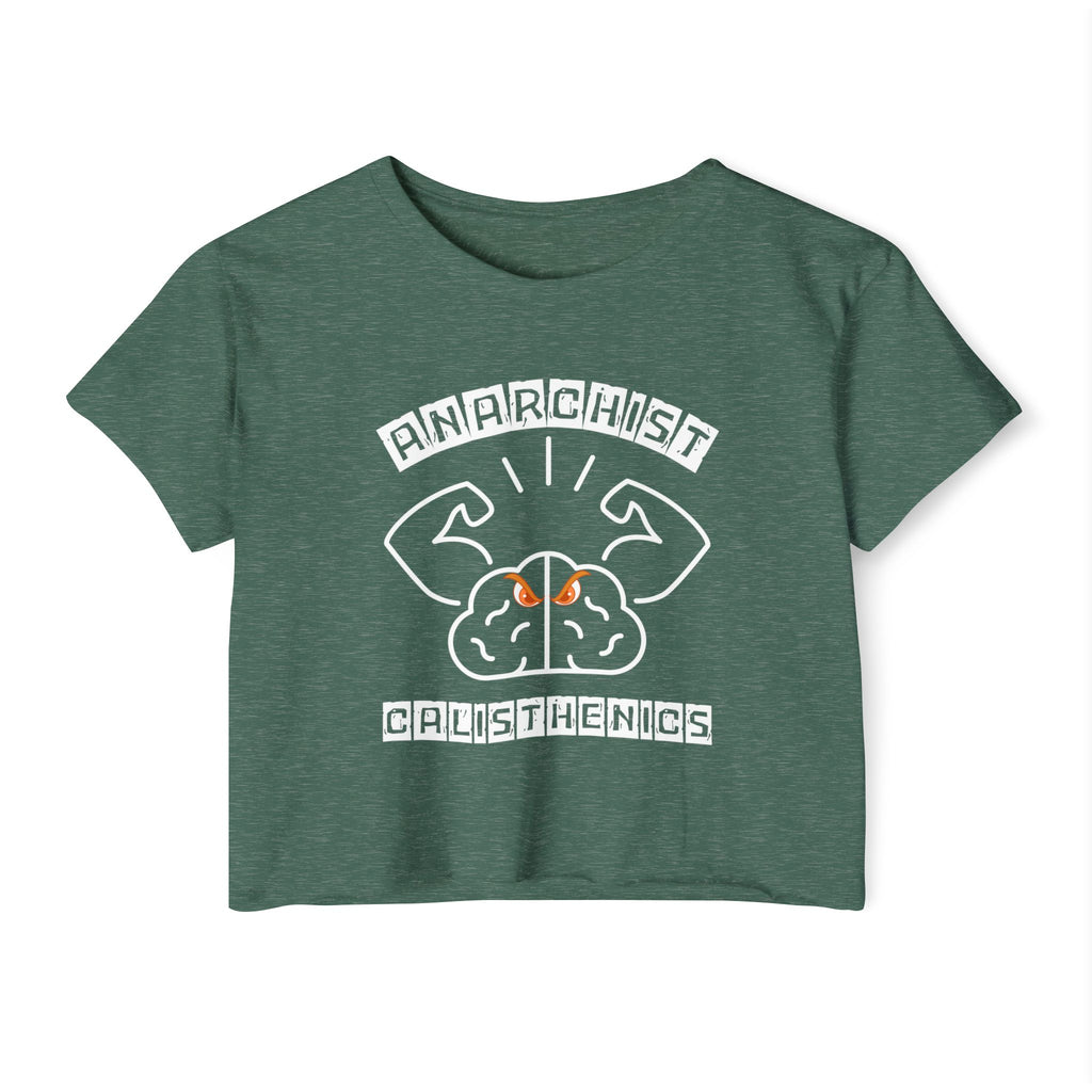 Anarchist Calisthenics Crop Tee