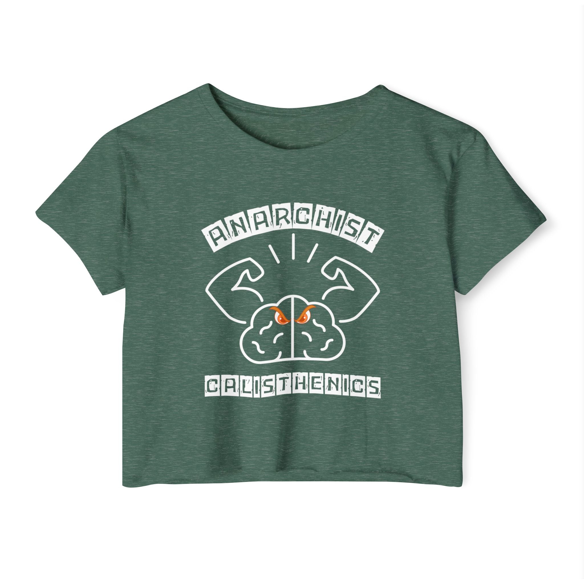 Anarchist Calisthenics Crop Tee
