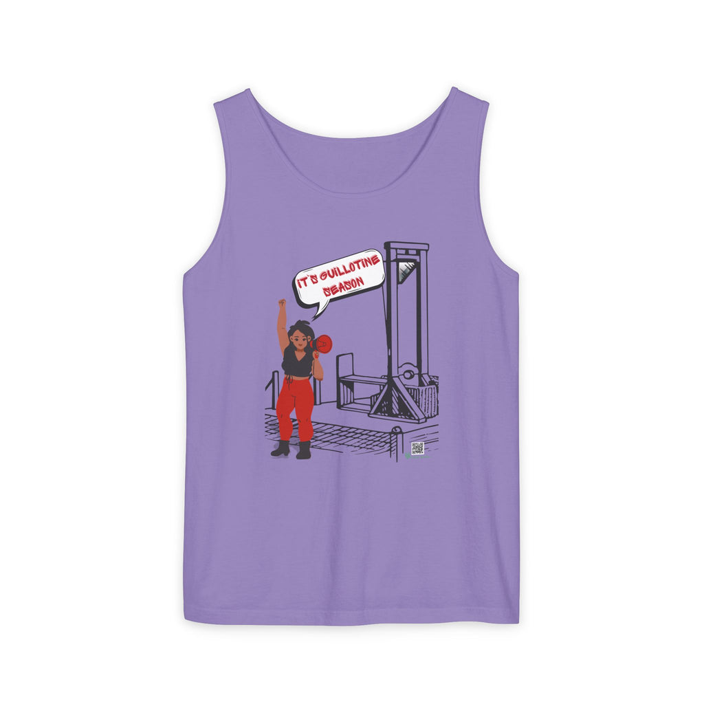 Guillotine Season Tank Top – Anti-Fascist Protest Apparel
