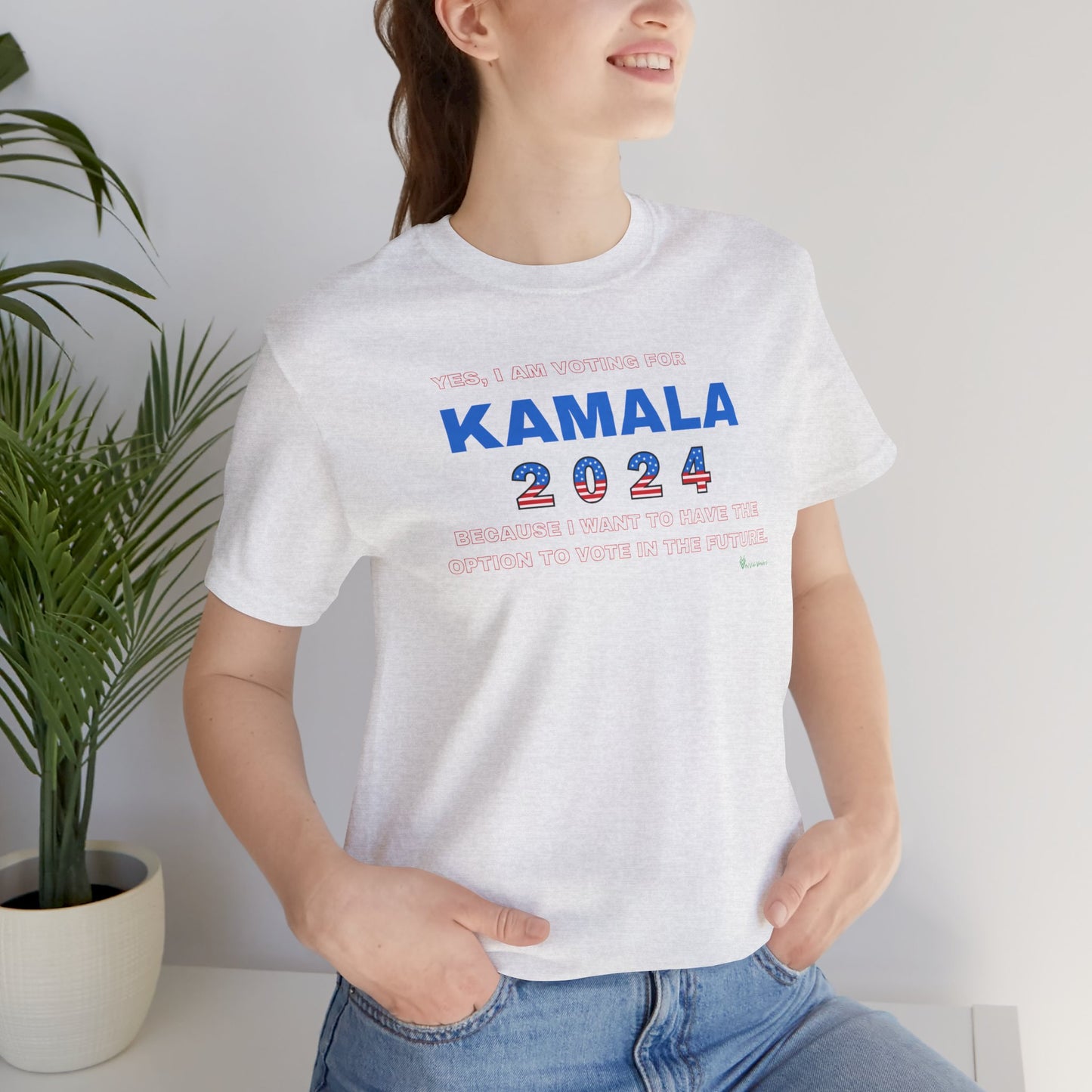 Yes, I am Voting For Kamala Jersey Tee