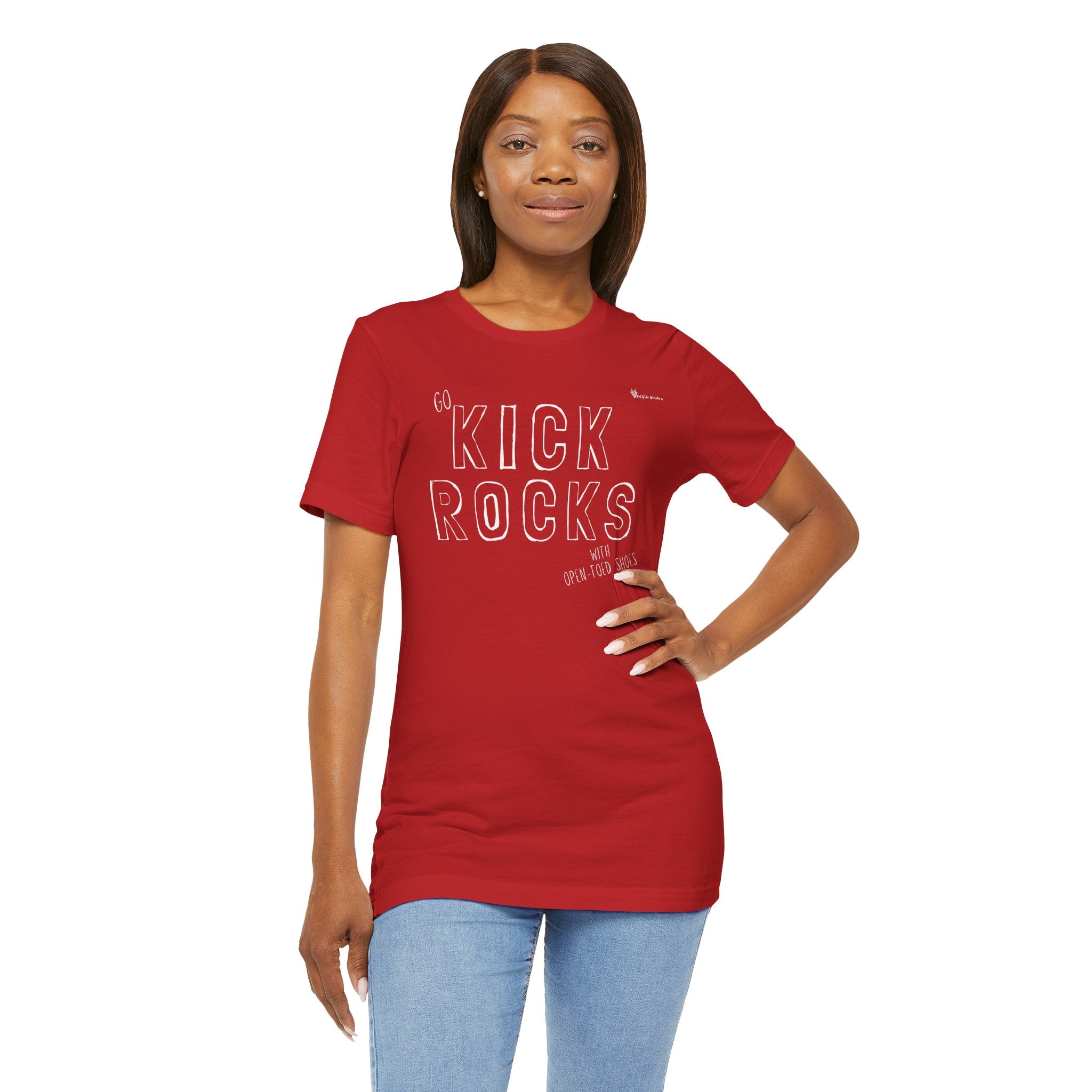 Kick Rocks Jersey Tee